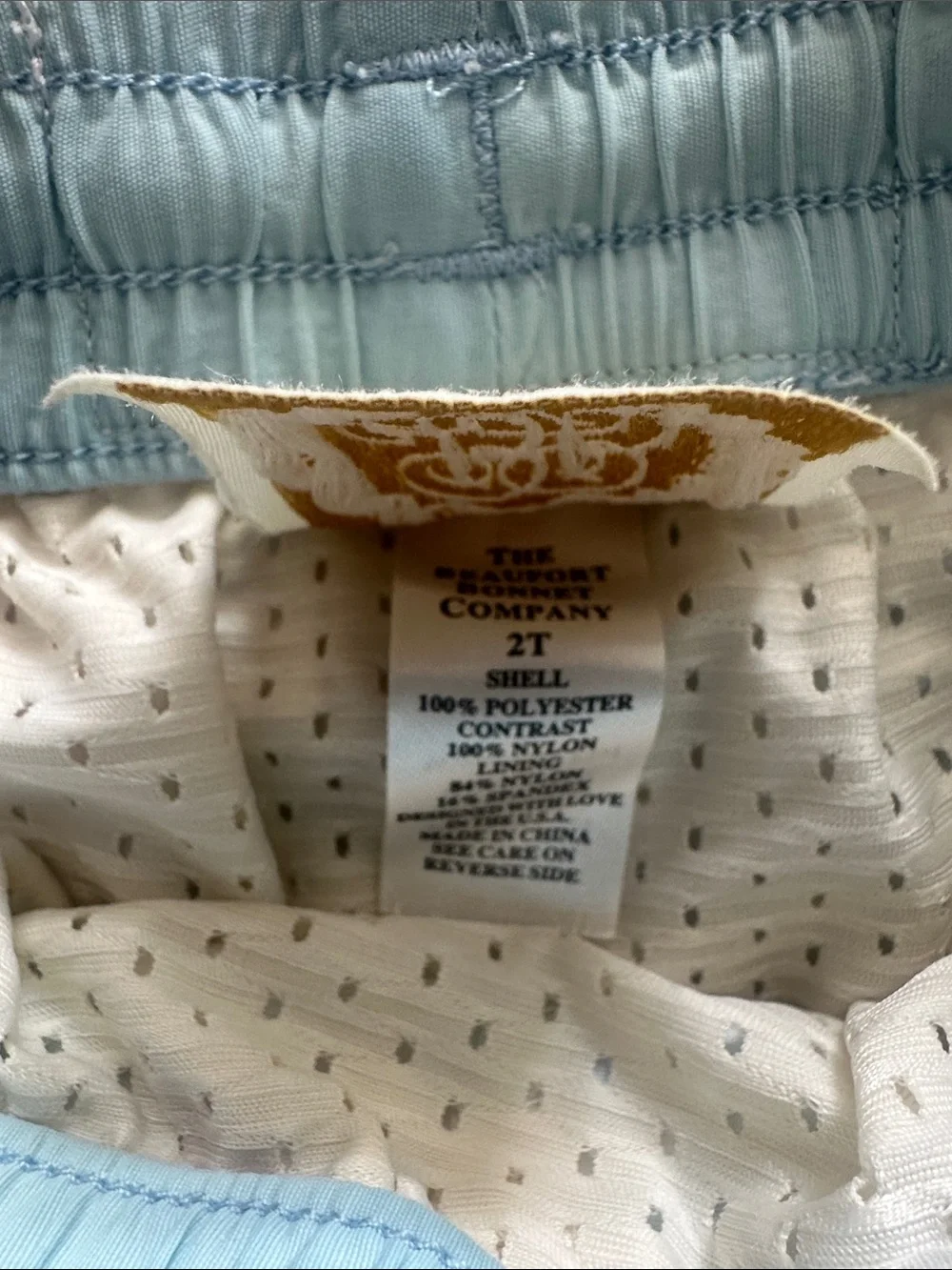 TBBC boys swim trunks size 2T